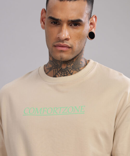 Oversized T-shirt zoro Beige